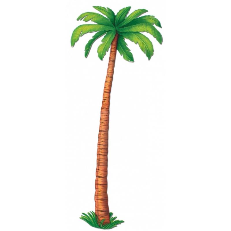 Bellatio Decoratie palmboom 180 cm Hawaii feestartikelen