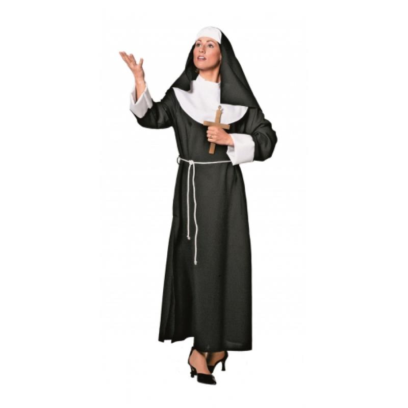 Verkleedkleding nonnen kostuum voor dames Carnavalskostuum winkel Religie kostuums