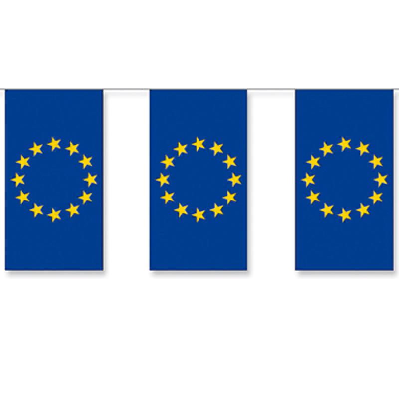 Landen versiering en vlaggen Landen Slinger Europa