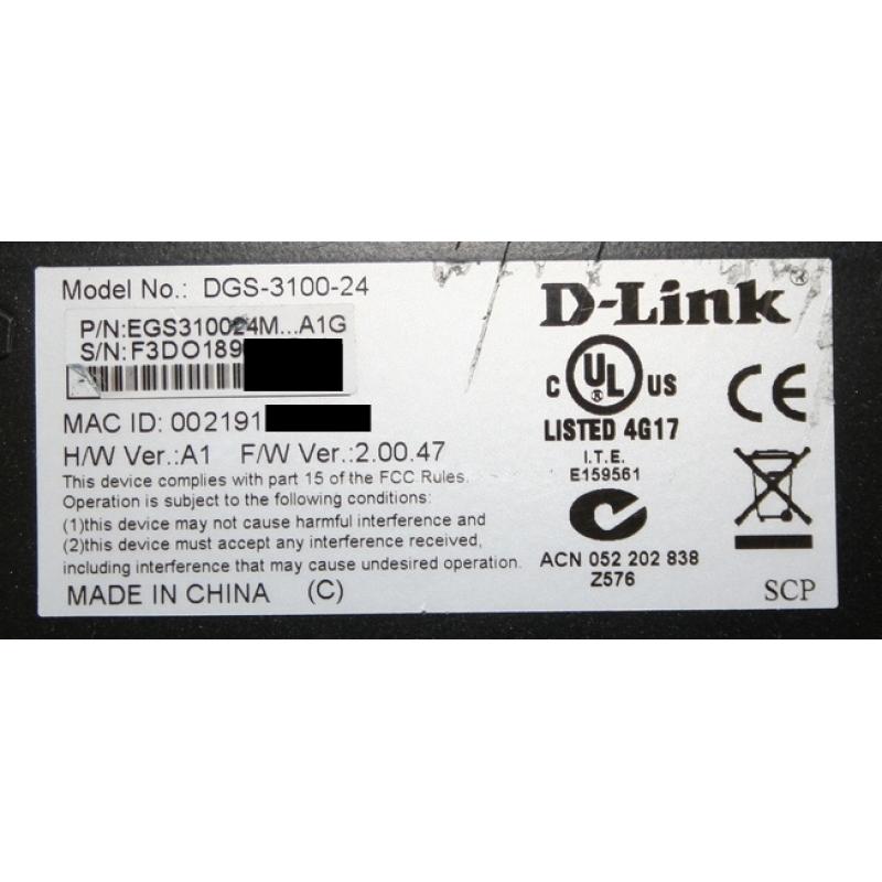 Managed switch van D-Link, 2 beschikbaar